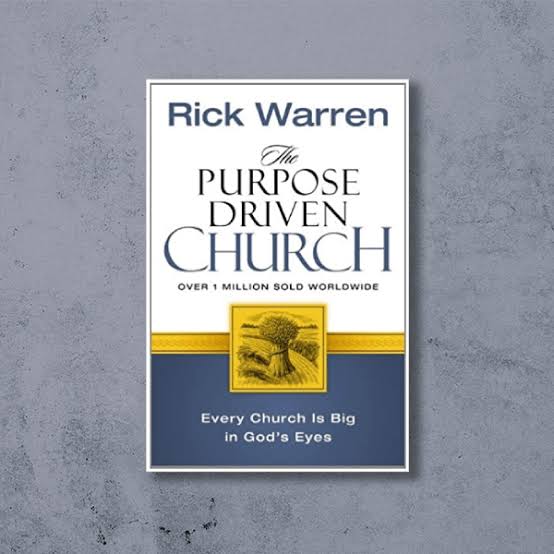 Cover of The Purpose Driven Church by Rick Warren.