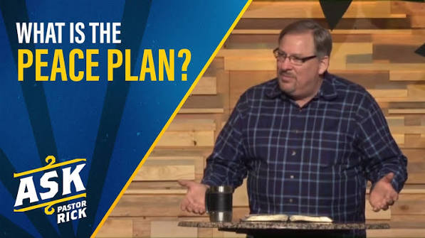 PEACE Plan, Rick Warren's global Christian missions and humanitarian initiative.