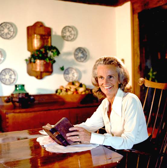Ruth Graham, Christian author and wife of evangelist Billy Graham.