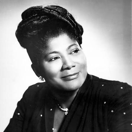 Mahalia Jackson, the legendary gospel singer known as the Queen of Gospel